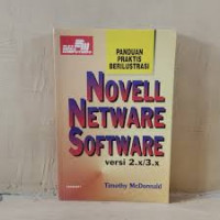 Image of Novell Netware Software Versi 2.x/ 3.x