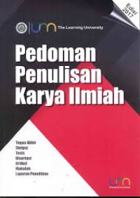Image of Pedoman Penulisan Karya Ilmiah